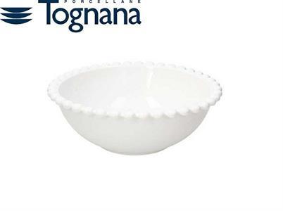 CIOTOLA BOWL 25,5 X 9 CM PORCELLANA ONAMENT PEARL