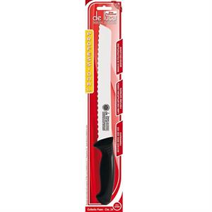 COLTELLO PANE INOX MANICO PLASTICA 24CM