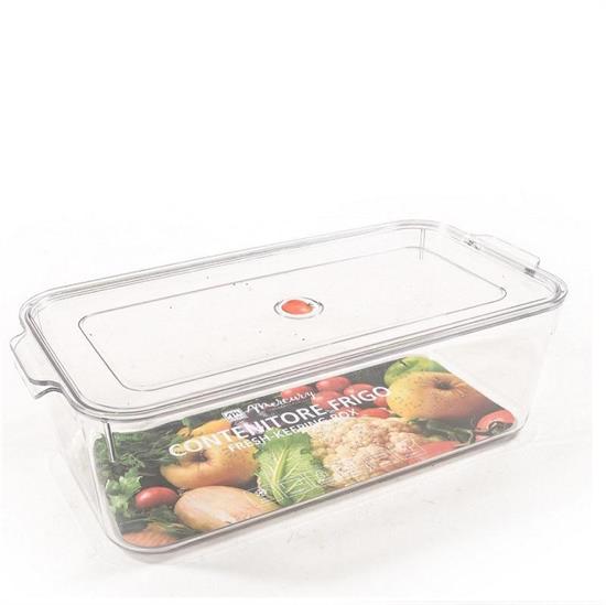 CONTENITORE PLASTICA FRIGO CON COPERCHIO 33,5 X 16,5 X 10 CM