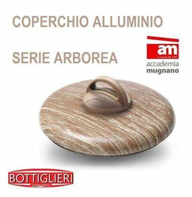 COPERCHIO ARBOREA ALLUMINIO BOMBATO 24CM