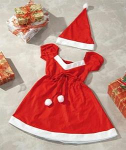 COSTUME BABBO NATALE DONNA TAGLIA UNICA