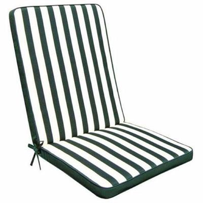 CUSCINO SCHIENALE BASSO 82X46X3,5CM COLORE VERDE