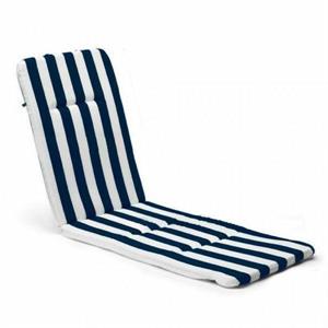 CUSCINO SDRAIO CON PROLUNGA 155X46X3,5CM COLORE BLU