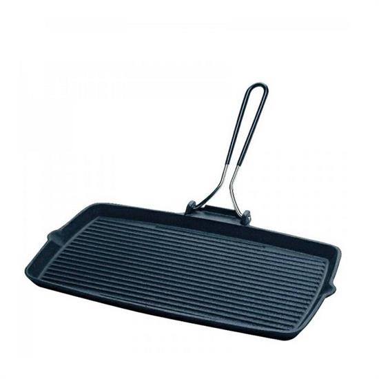 BISTECCHIERA RETTANGOLARE LINEA MIXGRILL 34 X 22 CM GHISA