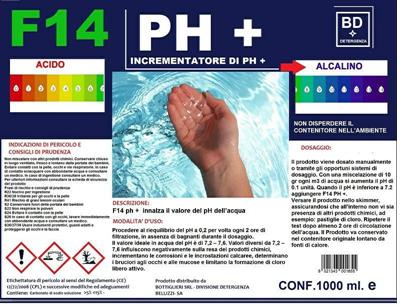 F14 PH + INCREMENTATORE DI PH 1000ML