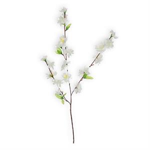 FIORE DI PESCO PICCOLO COLORE BIANCO 70CM