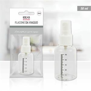 FLACONE DA VIAGGIO SPRAY 50ML TRASPARENTE