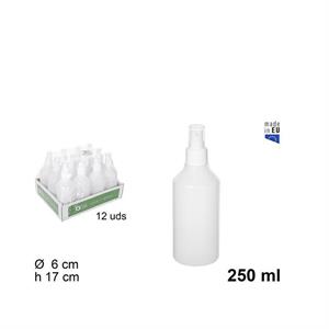 FLACONE SPRAY 250 ML 17 X 6 X 6 CM BIANCO