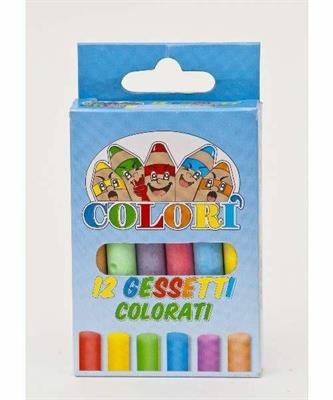 GESSETTI COLORATI 12PZ