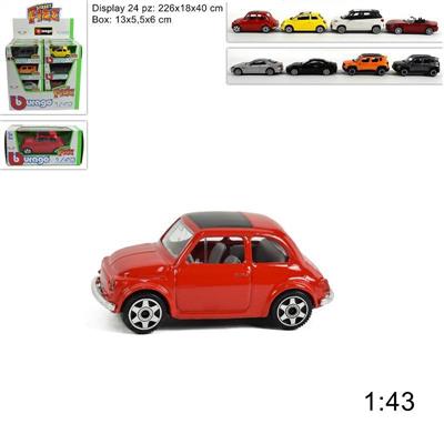 GIOCO AUTO COLLEZIONE FIAT/JEEP 1:43