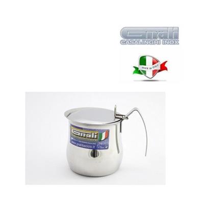 BRICCO BOMBATO C/COPERCHIO 12 TZ INOX ART.BBC12 GNALI