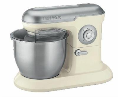 IMPASTATRICE 6,5LT CREAM 1200W CON 3 ACCESSORI