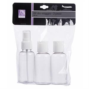 KIT DA VIAGGIO 3 PZ DA 80 ML