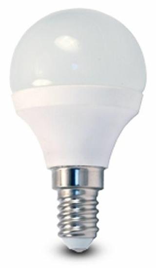 LAMPADINA SFERA P45 E27 5W 230V 500LUMEN OPALE