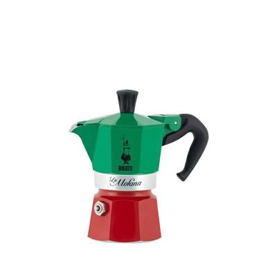 CAFFETTIERA LA MOKINA TRICOLORE BIALETTI