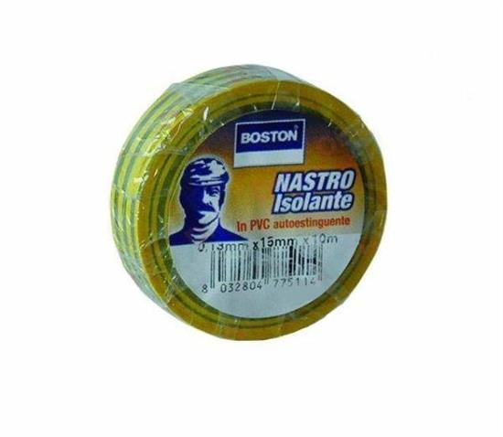 NASTRO ISOLANTE BOSTON GIALLO/VERDE 15X10