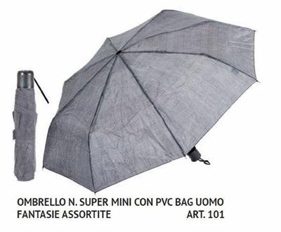 OMBRELLO SUPERMINI UOMO SPRIZZ FANTASIE ASS.