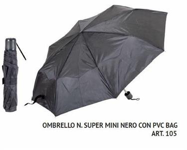 OMBRELLO SUPERMINI NERO SPRIZZ