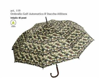 OMBRELLO GOLF LUNGO AUTOMATICO MILITARY SPRIZZ