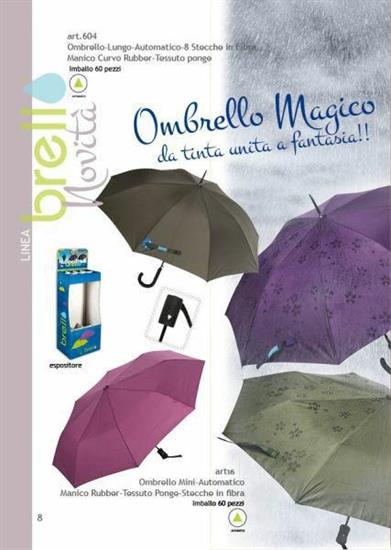 OMBRELLO LUNGO AUTOMATICO CAMBIA COLORE SPONGE