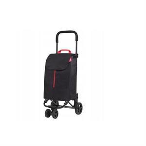 CARRELLO PORTA SPESA TWIN NERO 4 RUOTE