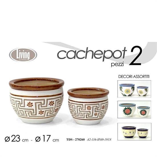 CASPO SET 2 PZ DECORI ASS