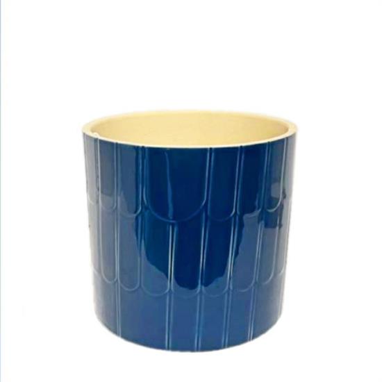 CASPO DRITTO MODERNO ARCHETTI BLU MARE 20XH16 CM