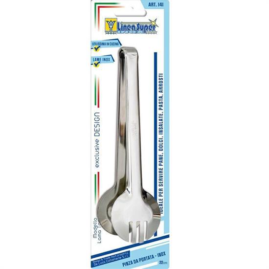 PINZA DA PORTATA INOX MOD. ROTONDO