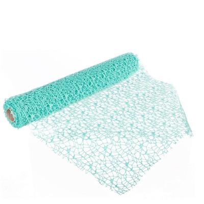 POLYCOTTON NET 48 CM X 4,5 METRI COLORE TIFFANY