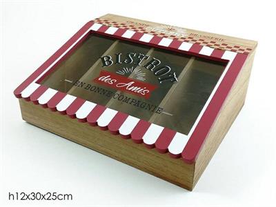 PORTAPOSATE BISTRO 4 POSTI 30 X 25 X H12 CM