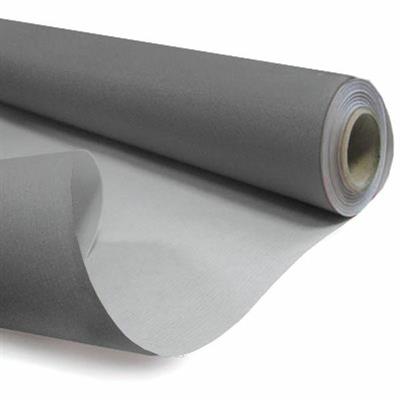 ROTOLO CARTA DUO COL. GRIGIO CHIARO/BIANCO 0,80X50MT