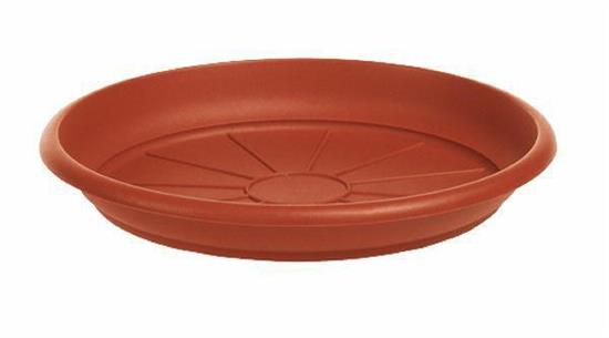 SOTTOVASO MEDITERRANEO 20CM COLORE TERRACOTTA