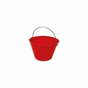 SECCHIO PER MURATORE IN PVC 1MANICO COLORE ROSSO