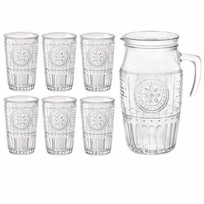 SET ROMANTIC DRINK 5PZ CARAFFA + BICCHIERI