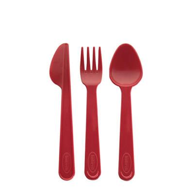 SET POSATE FRESH SYSTEM CUCCHIAIO/FORCHETTA/COLTELLO ROSSO