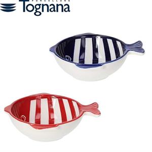 CIOTOLA GRANDE PESCE 15X13X4 CM FISH STONEWARE MULTICOLOR