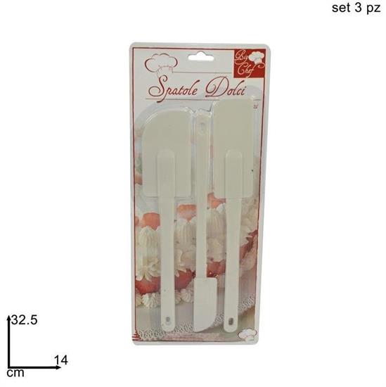 SPATOLA PER DOLCI SET 3 PZ