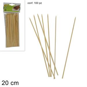 SPIEDINI BAMBOO 20 CM CONF. 100 PZ