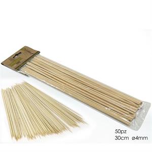 SPIEDINI BAMBOO 30 CM CONF. 50 PZ