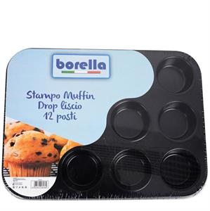 STAMPO MUFFIN LISCIO 12 POSTI