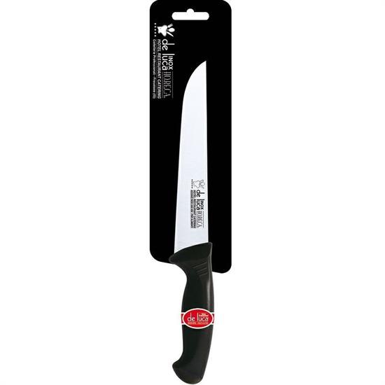 COLTELLO MACELLAIO INOX MANICO PLASTICA 18 CM