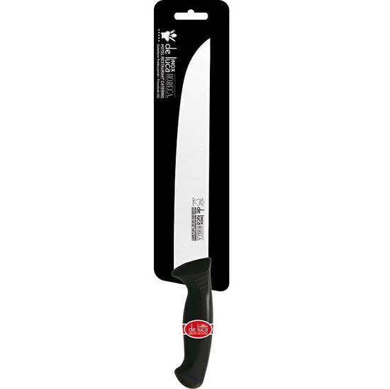 COLTELLO MACELLAIO INOX MANICO PLASTICA 30 CM