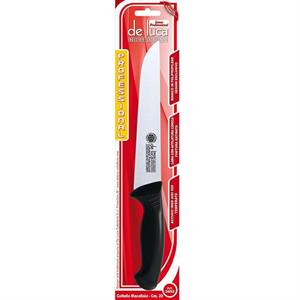 COLTELLO MACELLAIO INOX MANICO PLASTICA 22 CM