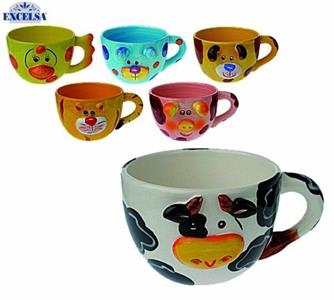 TAZZA JUMBO BEAUTY C/ANIMALI