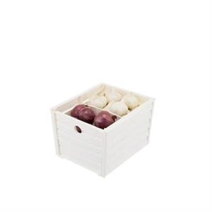 CONTENITORE SCORTA BOX 23,5 X 28 X H20 CM PANNA