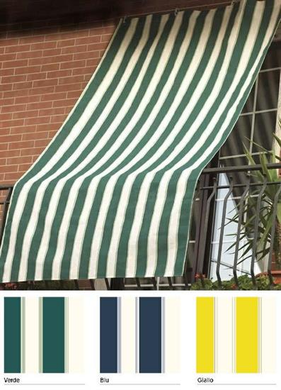 TENDA DA SOLE 140X240CM COLORE GIALLO