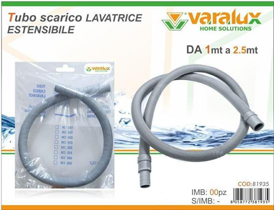 TUBO SCARICO LAVATRICE ESTENSIBILE 3MT