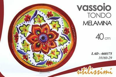 VASSOIO TONDO IN MELAMINA 40CM