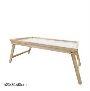 VASSOIO DA LETTO IN LEGNO 30 X 50 X H23 CM