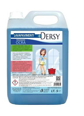 DERSY LAVAPAVIMENTI 5 LT PROFUMAZIONE OCRA